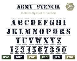 The range of our stencil products is extensive and includes letter stencils, parking lot stencils, wall stencils and custom stencils. Top 10 Military Fonts 2020 Army Navy Stencil Pixelsmith Studios