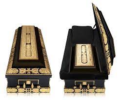 Cheap caskets offers a wide selection of metal caskets and coffins for sale starting at $879 in over 20 colors, standard and oversized casket widths with varying steel thickness, hardware, panels, imagery, and style options. Golden Casket Casket Black Luxury Chanel Boy Bag