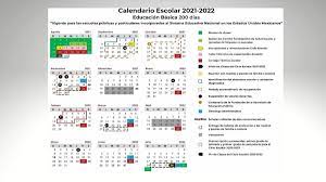 Serán 200 días de clases aplicables para las escuelas públicas y particulares del país, y 195 para la educación normal y la formación de maestros. Calendario Escolar Sep 2021 2022 En Imagenes Para Imprimir O Descargar