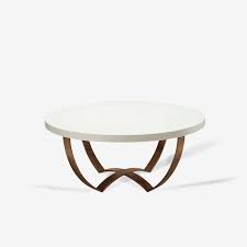 Porta Romana Cft06 Monaco Coffee Table French Brass With Cream Lacquer Top Coffee Table Contemporary Coffee Table Table