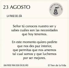 El día 23 de agosto pasaron muchas cosas, aquí te mostramos las efemérides de ese día. Oracion De La Quesos Y Cosas Chiapanecas La Gardenia Facebook