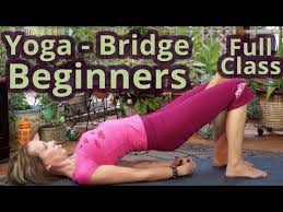 Full Class Bridge Pose Shoulder Stand Beginner Yoga Namaste Yoga 155 Free Yoga Classes Online Yoga Classes Free Yoga For Beginners