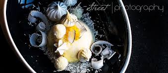 Mousse De Mascarpone Con Bombon De Coco Y Perlas De Yuzu Bake Street Com Recipe Beautiful Desserts Mascarpone Edible Gold
