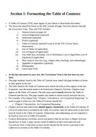 47 Sample Table Of Contents In Pdf Ms Word Excel