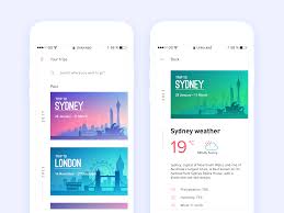 Your Trips Mobile App Design Inspiration Ios App Design App Design