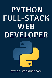 How To Become A Python Full Stack Web Developer In 2020 Full Stack Web Development Full Stack Developer