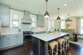Shaker kitchen cabinets are a popular option in today's kitchen remodels. A Grey Shaker Style Kitchen Has Timeless Versatile Appeal
