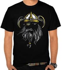 Meskipun kekocakan gambar itu terlihat sederhana, tetapi foto tersebut bisa mengubah mood kita, dari yang mulanya cemberut bisa menjadi senang ketika melihatnya. Jual Kaos Viking Casual Etnik Satubaju Com
