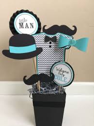 Custom Little Man Mustache Baby Shower Centerpiece Decoration Etsy Mustache Baby Shower Mustache Baby Shower Centerpieces Baby Shower Centerpieces
