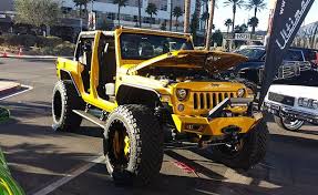 Black And Yellow Rims For Jeep Wrangler Sema 2014 Day 3 Jeep Wrangler Jk Jeep Truck Yellow Jeep