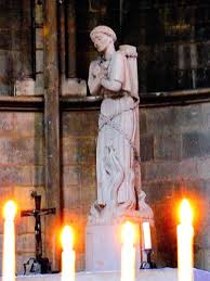 Joan Of Arc Maid Of Heaven Joan At The Stake Statue Joan Of Arc Saint Joan Of Arc Rouen France