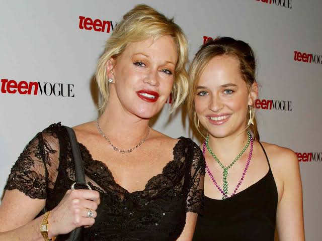 15 Vintage Photos of Melanie Griffith with Mom Tippi Hedren and  Granddaughter Dakota Johnson