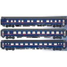 Ls models wurde 1992 aus der beobachtung der armut des belgischen modellmarktes geboren: Ls Models Mw1811 2 Spur H0 Obb Sbb Personenzug Nightjet Dreiteil 264 90