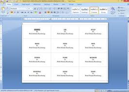 Maybe you would like to learn more about one of these? Download Format Label Undangan 103 Excel