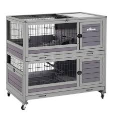 Rabbit transport cages (often called a carrying cage) are relatively simple and cheap to make if you have the right tools and a little bit of time. Aivituvin Rabbit Hutch Indoor And Outdoor Bunny Cage On Wheels Guinea Pig Cage With Deep No Leak Pull Out Tray Upgrade Version Walmart Com Walmart Com