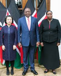 President uhuru kenyatta opens hospital in kangemi on july 7, 2021. H E Ms Sun Baohong Chinese Ambassador To Kenya Presents Credentials To H E President Uhuru Kenyatta