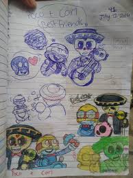 Gemming new brawler carl in brawl stars! Certified Makoto Naegi Enjoyer Sum Old Brawl Stars Doodles Specifically Carl And