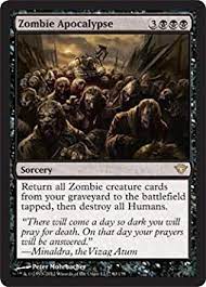 Magic The Gathering Zombie Apocalypse 80 Dark Ascension By Magic The Gathering Amazon De Spielzeug