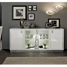 Roma Modern Olasz Magasfenyu Feher Uveges Komod Classic Dining Room Furniture Office Room Decor Luxury Living Room Design