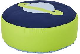 Mit einem sitzsack von roller erleben sie eine neue art sitzkomfort. Hoppekids Space Sitzsack 100 Baumwolle Okotex Zertifiziert Stoff Blau 75 X 75 X 23 Cm Amazon De Kuche Haushalt