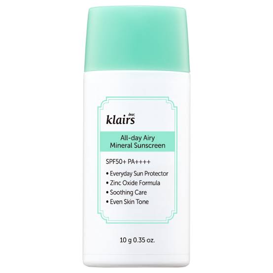 Jual Skin Care All-day Airy Mineral Sunscreen |Sociolla