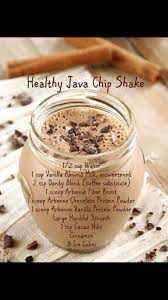 Healthy Java Chip Shake With Dandy Blend Arbonne Protein Arbonne Detox Recipes Arbonne Shake Recipes Arbonne Recipes
