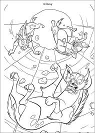 Color three hyenas or one of the other the lion king coloring pages in this section. Pin On Art