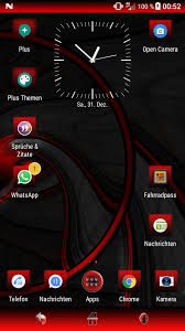 Xperia Theme Red Black For Android Apk Download