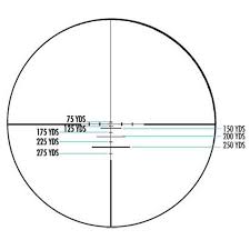 Konuspro 275 3x 9x40mm Muzzleloading Scope With Engraved Ballistic Reticle