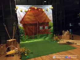World recognized, broadway quality stage backdrops. Hari Raya Decoration Props Izsypizsy