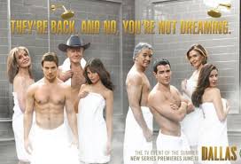 Dallas The Family That Bathes Together Stays Together Dallas Tv Show Dallas Tv Josh Henderson