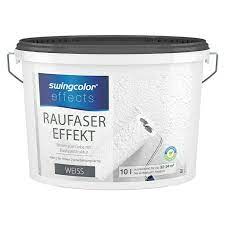 Swingcolor Effects Strukturfarbe Flussige Raufaser Raufaser Effekt Weiss 10 L Matt Bauhaus