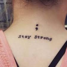 The author is you and the sentence is your life. What Do Semicolon Tattoos Mean 6 Steps