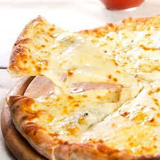 Pizza Aux Quatre Fromages Au Thermomix Recettes De Cuisine Recette Recette Pizza