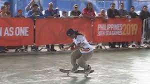 Red bull, the philippine sports commission (psc), the manny v. Margielyn Didal Highlights Skateboarding Game Of Skate W Round Of 4 2019 Sea Games Youtube