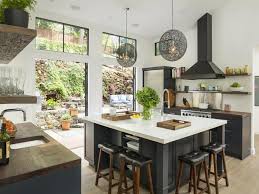 Huge kitchen islands are making their way into homes everywhere and are very useful for entertaining guests. Kitchen Island Bar Stools Pictures Ideas Tips From Hgtv Hgtv