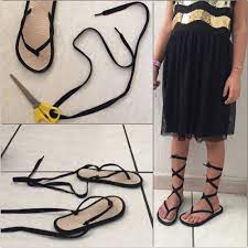 Diy Gladiator Sandals Goddess Costume Egyptian Costume Greek Goddess Costume