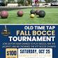 OTT Fall Bocce Tournament event image