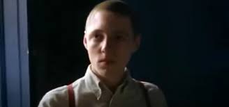 Ray's mate Tom (Terry McQuade), one of two skinhead characters appearing in  'Rude Boy' (1980). The other one is a fellow roadie for The Clash. 'Rude  Boy' was filmed in 1978 and