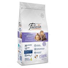 Felicia Somonlu Light Sterilised Hypoallergenic Az Tahilli Kedi Mamasi Kisirlastirilmis Kedi Mamasi Felicia