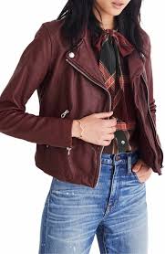 Madewell Washed Leather Moto Jacket Nordstrom Washed Leather Moto Jacket Leather Jacket Style Leather Moto Jacket
