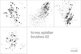 Maybe you would like to learn more about one of these? Hi Res Splatter Brushes 02 By Karmagraphics On Deviantart