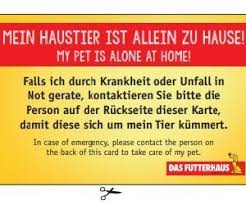 Die kleine notfallkarte mit großer wirkung für sie und ihr haustier. Futterhaus Notfallkarte Zum Ausdrucken Jetzt Gratis Herunterladen