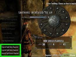 It is one of the three crafting skills in skyrim, falling under the warrior playstyle, with parallels to alchemy for thieves and enchanting for mages. How To Level Up Fast In Skyrim With Pictures Wikihow