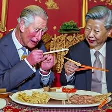 Prince charles and xi jinping eating ...