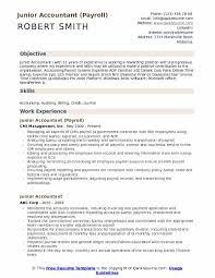 Previous working experience in accounting is needed. Junior Accountant Resume Samples Qwikresume