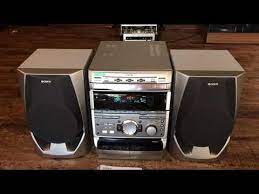 Sony Rxd5 Mini Hi Fi System 3 Cd Changer W Original Remote Manual Youtube