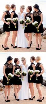 Simple Black Short Bridesmaid Dresses Modest Lace Top Short Wedding Part Short Black Bridesmaid Dresses Short Lace Bridesmaid Dresses Short Bridesmaid Dresses