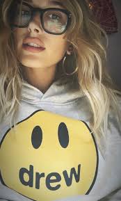 Hailey Bieber Drew House Hailey Bieber Hoodie Green Drew Sweatshirt Drew  House Hoodie Green Top