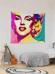 Marilyn Monroe Art: Watercolor 1" Tapestry for Sale by OutofFocusShop